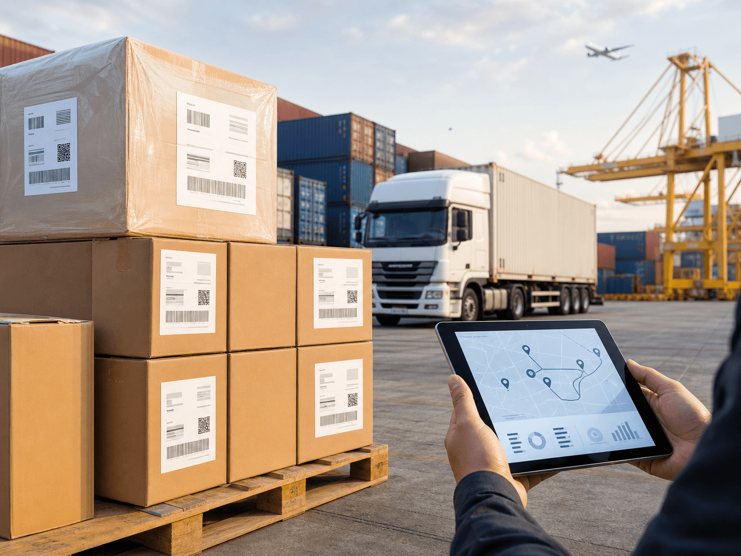 Etiquetas para Transporte e Rastreamento