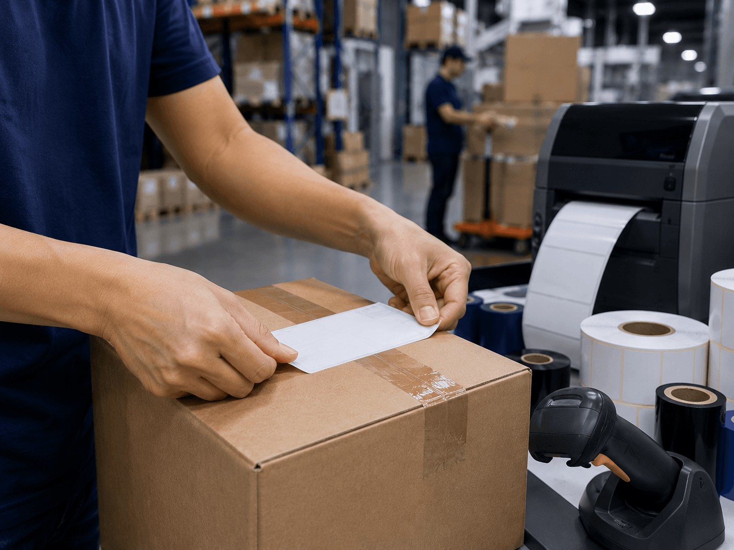 Etiquetagem para rastreabilidade em operação logÃstica